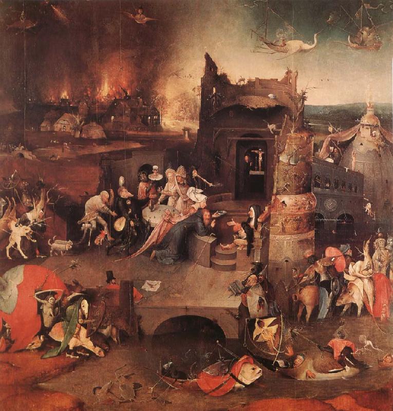 unknow artist Hieronymos Bosch oil painting image